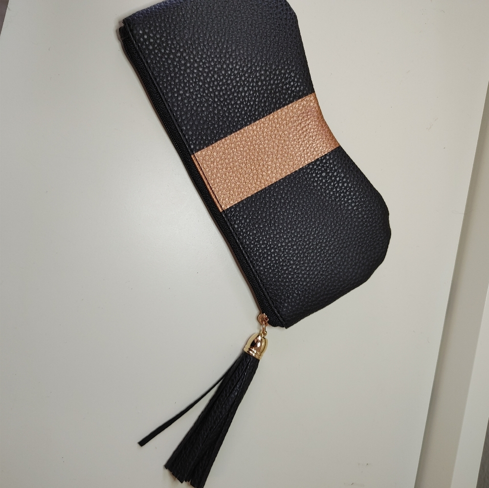 Colorblock Pocket Pouch